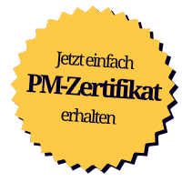 Badge für einfache Personenzertifizierung im Projektmanagement