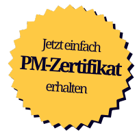 Badge für einfache Personenzertifizierung im Projektmanagement